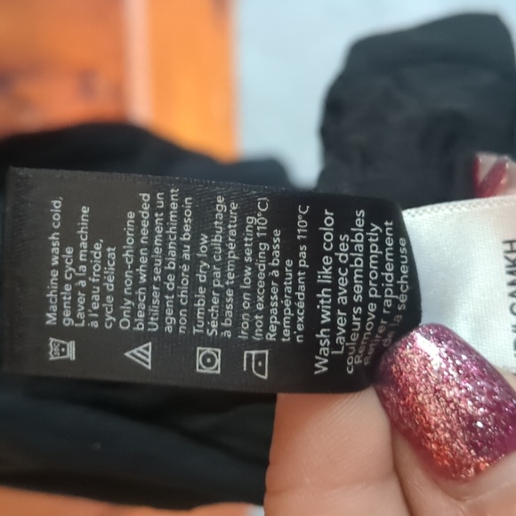 XL George wrap around robe w/belt, tie inside, long sleeve stretchy and comfy - Picture 4 of 5